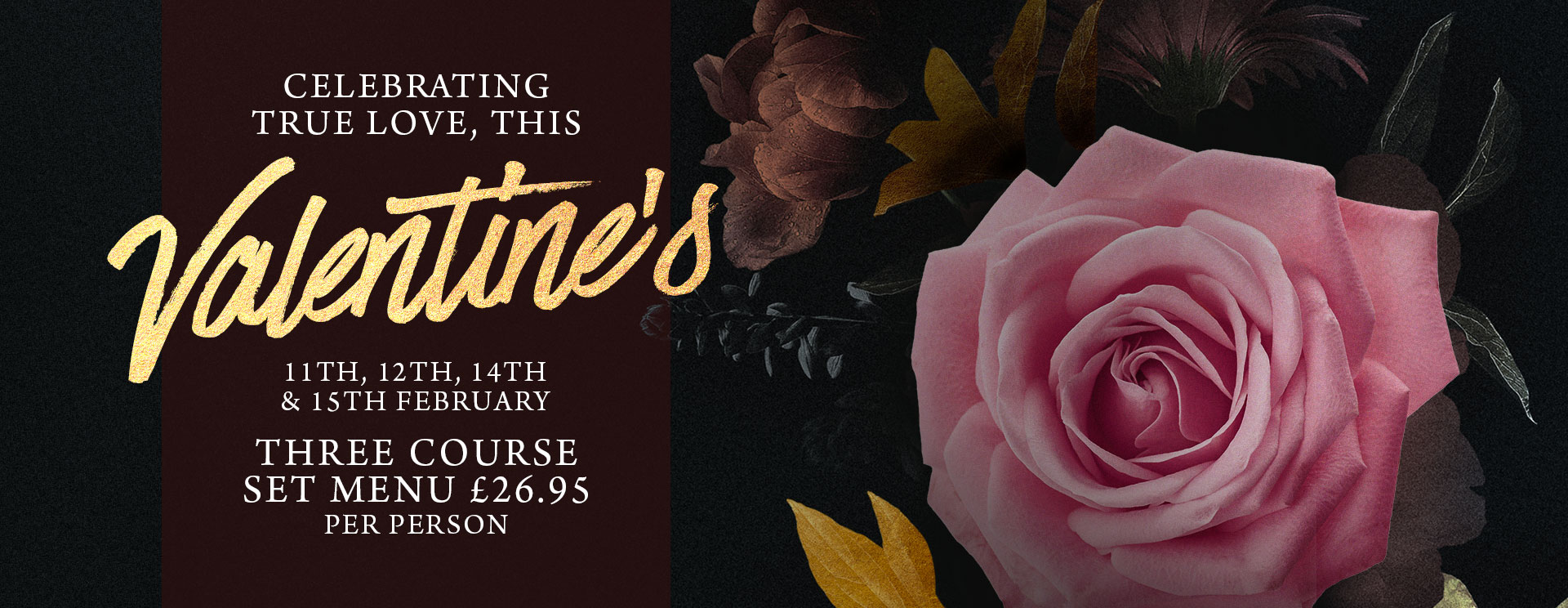 Valentines at The Fishery Inn