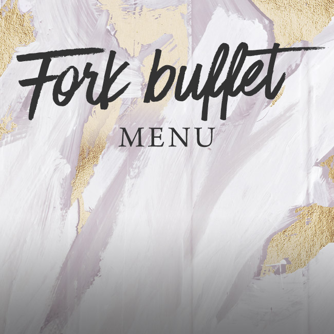 Fork buffet menu at The Fishery Inn